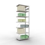 Anbauregal, Fachbodenregal Stecksystem MULTIplus250, 3000...