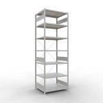 Grundregal, Fachbodenregal Stecksystem MULTIplus250, 3000...