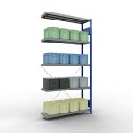Anbauregal, Fachbodenregal Stecksystem MULTIplus250, 2000...