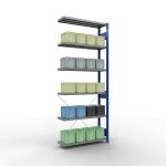 Anbauregal, Fachbodenregal Stecksystem MULTIplus250, 2500...
