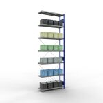 Anbauregal, Fachbodenregal Stecksystem MULTIplus250, 3000...