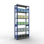 Grundregal, Fachbodenregal Stecksystem MULTIplus250, 2500...