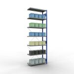 Anbauregal, Fachbodenregal Stecksystem MULTIplus250, 3000...