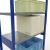 Grundregal, Fachbodenregal Stecksystem MULTIplus250, 2500 x 1000 x 500 mm (HxBxT), 6 Fachböden, Kreuzstrebe, RAL 5010 enzianblau/verzinkt