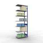 Anbauregal, Fachbodenregal Stecksystem MULTIplus250, 3000...