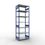 Grundregal, Fachbodenregal Stecksystem MULTIplus250, 3000...