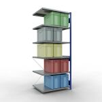 Anbauregal, Fachbodenregal Stecksystem MULTIplus250, 2500...