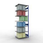 Anbauregal, Fachbodenregal Stecksystem MULTIplus250, 3000...
