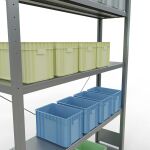 Stecksystem Grundregal - 2000x1300x300 mm, Typ 250 kg