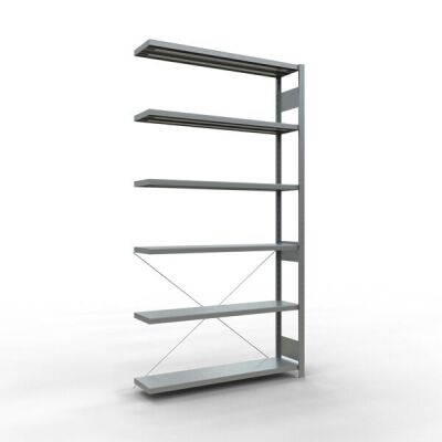 Stecksystem Anbauregal - 2500x1300x300 mm, Typ 250 kg