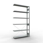 Stecksystem Anbauregal - 2500x1300x300 mm, Typ 250 kg