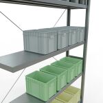 Stecksystem Anbauregal - 3000x1300x300 mm, Typ 250 kg