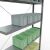 Stecksystem Anbauregal - 3000x1300x300 mm, Typ 250 kg