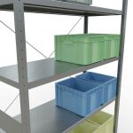 Stecksystem Grundregal - 3000x1300x500 mm, Typ 250 kg