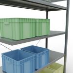 Stecksystem Anbauregal - 2000x1300x500 mm, Typ 250 kg