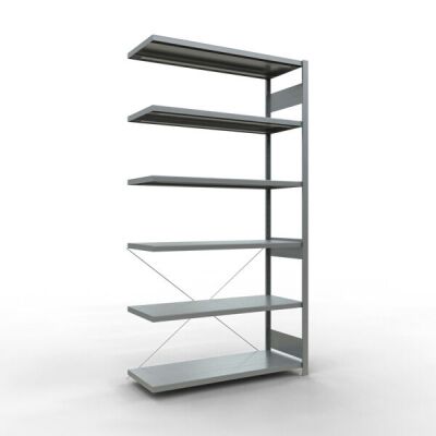 Stecksystem Anbauregal - 2500x1300x500 mm, Typ 250 kg
