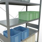 Stecksystem Grundregal - 3000x1300x600 mm, Typ 250 kg