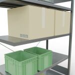 Stecksystem Anbauregal - 2000x1300x600 mm, Typ 250 kg