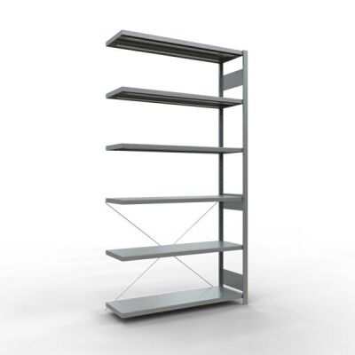 Stecksystem Anbauregal - 2500x1300x600 mm, Typ 250 kg