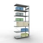 Stecksystem Anbauregal - 3000x1300x600 mm, Typ 250 kg