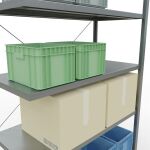 Stecksystem Anbauregal - 3000x1300x600 mm, Typ 250 kg