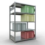 Stecksystem Grundregal - 2000x1300x800 mm, Typ 250 kg