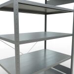 Stecksystem Grundregal - 2000x1300x800 mm, Typ 250 kg