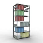 Stecksystem Grundregal - 3000x1300x800 mm, Typ 250 kg