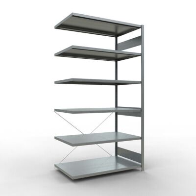 Stecksystem Anbauregal - 2500x1300x800 mm, Typ 250 kg