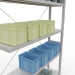 Stecksystem Anbauregal - 3000x1300x300 mm, Typ 250 kg