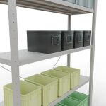 Stecksystem Grundregal - 2000x1300x400 mm, Typ 250 kg