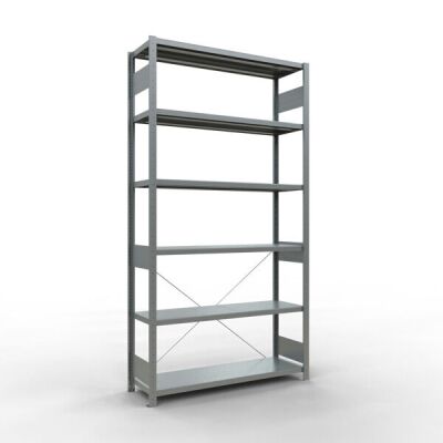Stecksystem Grundregal - 2500x1300x400 mm, Typ 250 kg