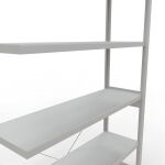 Stecksystem Anbauregal - 2500x1300x400 mm, Typ 250 kg