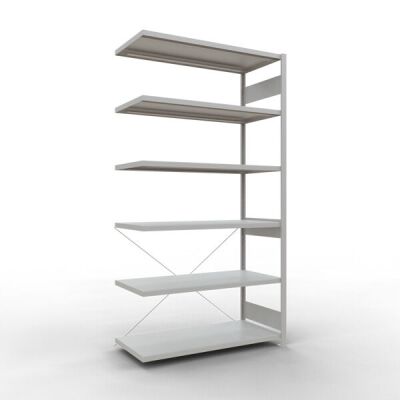 Stecksystem Anbauregal - 2500x1300x600 mm, Typ 250 kg