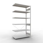 Stecksystem Anbauregal - 2500x1300x600 mm, Typ 250 kg