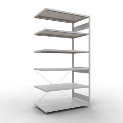 Stecksystem Anbauregal - 2500x1300x800 mm, Typ 250 kg