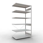 Stecksystem Anbauregal - 2500x1300x800 mm, Typ 250 kg