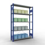 Grundregal, Fachbodenregal Stecksystem MULTIplus250, 2000...