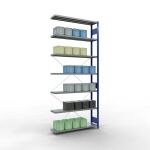 Anbauregal, Fachbodenregal Stecksystem MULTIplus250, 3000...