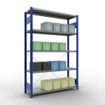 Grundregal, Fachbodenregal Stecksystem MULTIplus250, 2000...