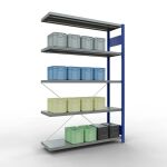 Anbauregal, Fachbodenregal Stecksystem MULTIplus250, 2000...