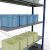 Anbauregal, Fachbodenregal Stecksystem MULTIplus250, 2000 x 1300 x 400 mm (HxBxT), 5 Fachböden, Kreuzstrebe, RAL 5010 enzianblau/verzinkt