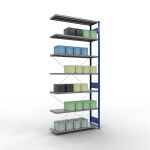 Anbauregal, Fachbodenregal Stecksystem MULTIplus250, 3000...