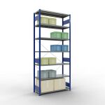 Grundregal, Fachbodenregal Stecksystem MULTIplus250, 3000...