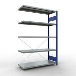 Anbauregal, Fachbodenregal Stecksystem MULTIplus250, 2000...