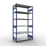 Grundregal, Fachbodenregal Stecksystem MULTIplus250, 2500...