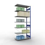 Anbauregal, Fachbodenregal Stecksystem MULTIplus250, 3000...