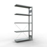 Anbauregal, Fachbodenregal Stecksystem MULTIplus330, 2000...