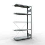 Anbauregal, Fachbodenregal Stecksystem MULTIplus330, 2000...