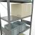 Grundregal, Fachbodenregal Stecksystem MULTIplus330, 3000 x 1000 x 500 mm (HxBxT), 7 Fachböden, Kreuzstrebe, verzinkt